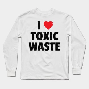 Chris Knight Memorial I Heart Toxic Waste Long Sleeve T-Shirt